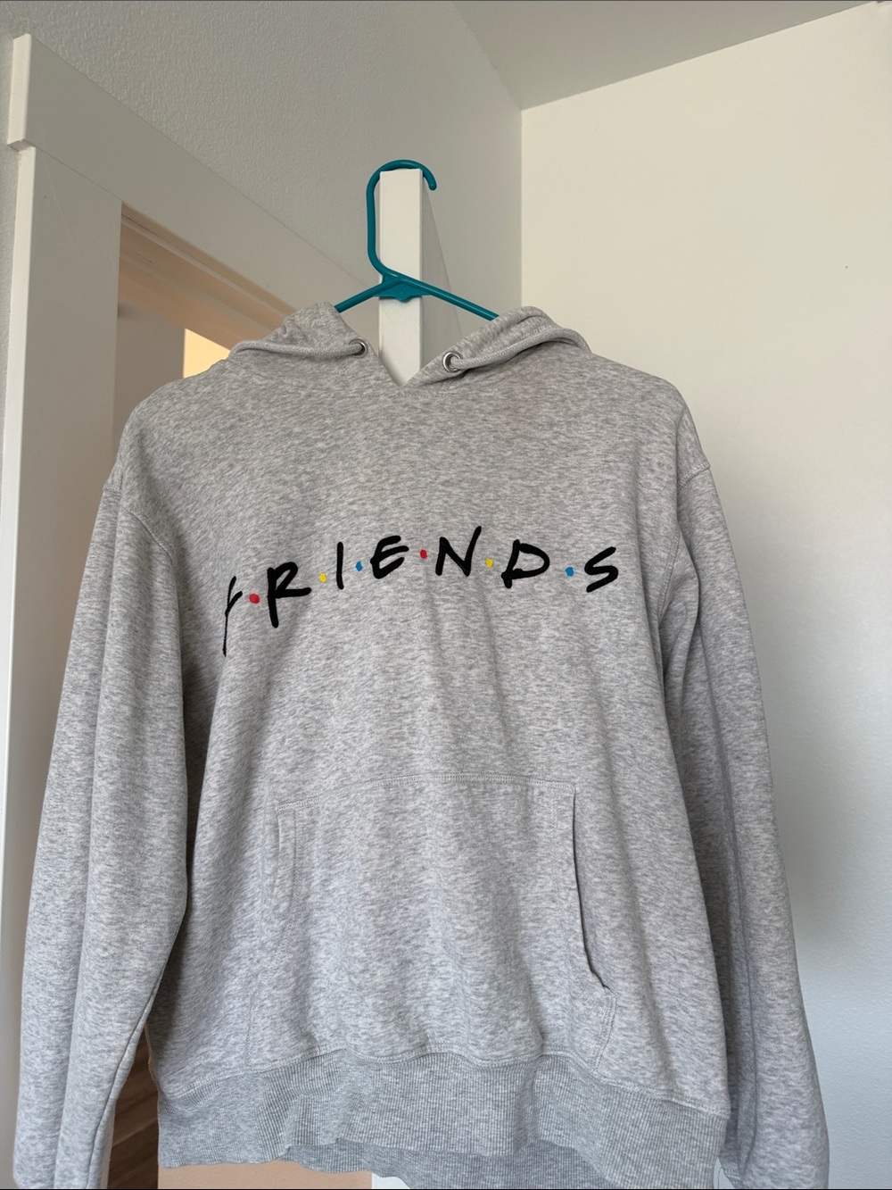 Friends Logo Gray Hoodie
